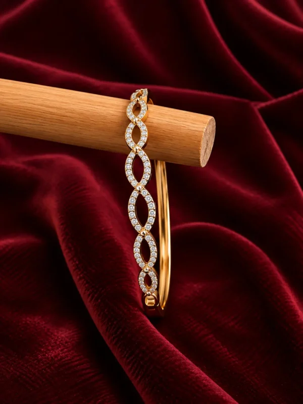 Infinity Link Crystal Bracelet