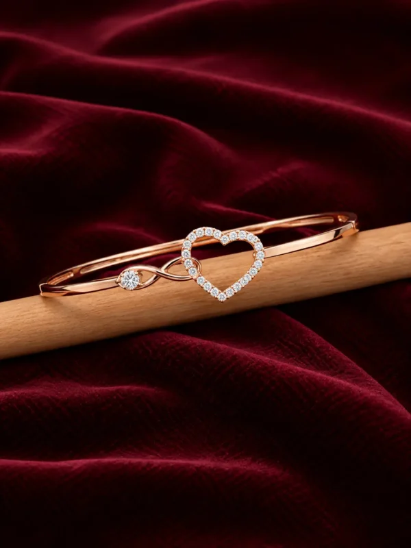 Eternal Heart Crystal Bracelet
